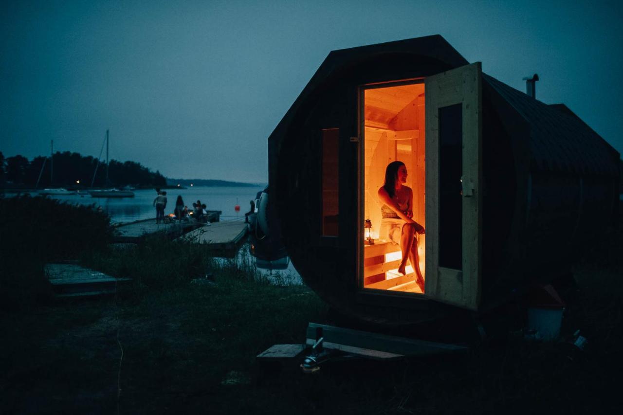 Вилла Vita Grindarna / Djuroe Havsbad Djurhamn Экстерьер фото